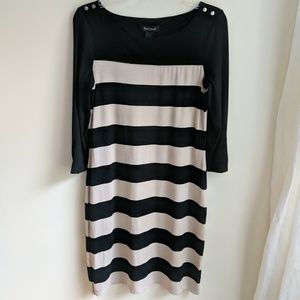 [White House Black Market] Striped Dress